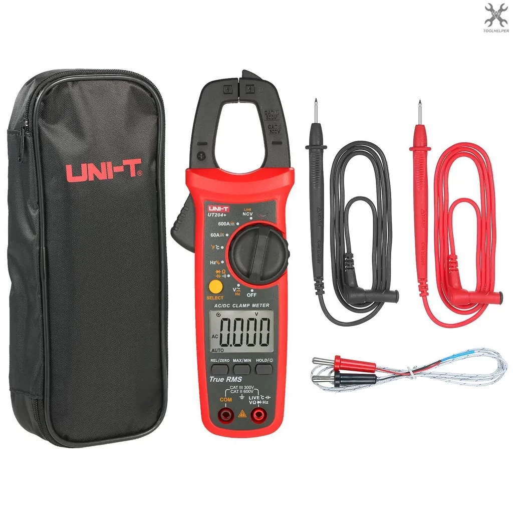 UNI-T UT204+ 600A/AC 600A/DC  Clamp Meter